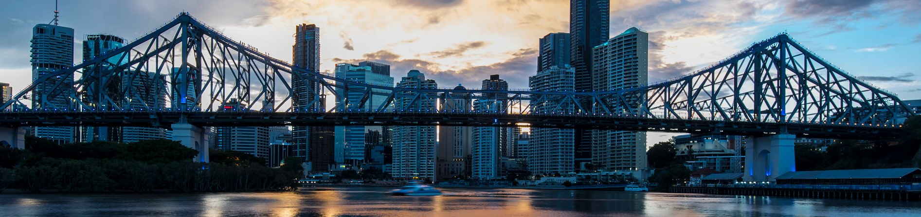 Brisbane City Night View