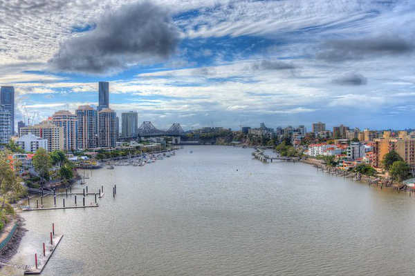 Brisbane Viewing from the Sky
